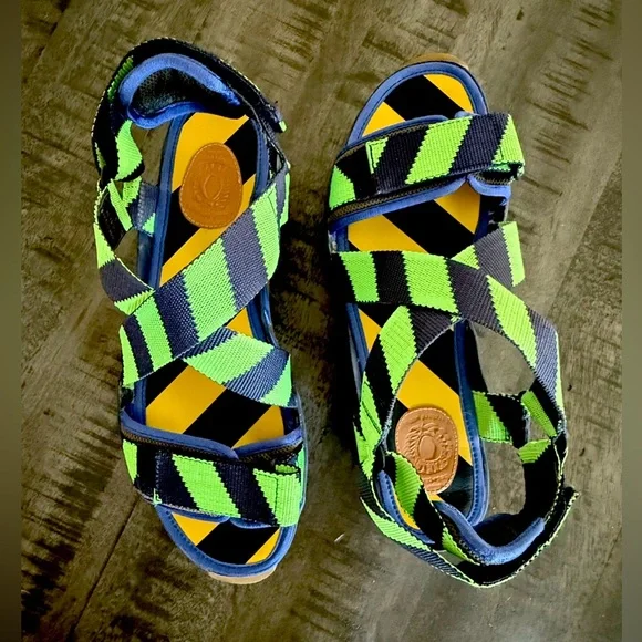 CAMPER TOGETHER X BERNHARD WILLHELM HIMALAYAN SANDALS/LIMITED EDITION Camper Together x Bernhard Willhelm Himalayan Zigzag Sandals  main image 2